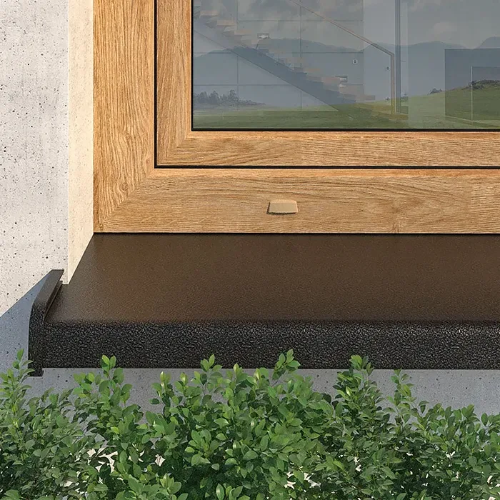 Parapety zewnętrzne stalowe